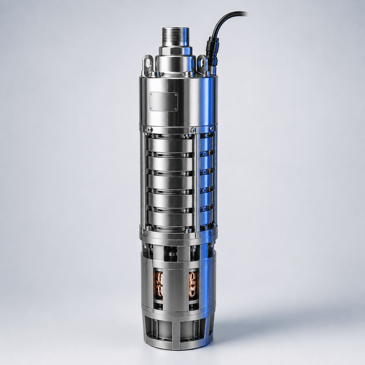 Turbo Submersible & Motor — 1.2" Outlet